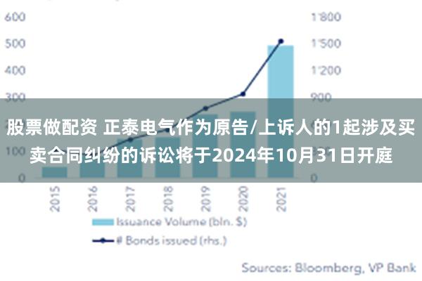 股票做配资 正泰电气作为原告/上诉人的1起涉及买卖合同纠纷的诉讼将于2024年10月31日开庭