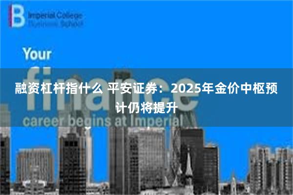 融资杠杆指什么 平安证券：2025年金价中枢预计仍将提升